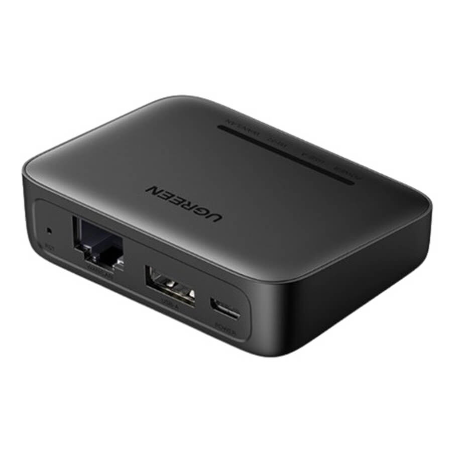Thiết bị Printer Server qua mạng LAN hoặc Wifi Ugreen (10941)